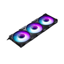 Bộ 3 quạt tản nhiệt Phanteks M25 G2 Black (120mm | PWM fan | DRGB)