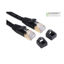 Cáp dữ liệu dạng dẹt nối mạng CAT7 STP truyền dữ liệu giữa các máy tính, dài 1M Ugreen (11260)