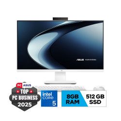Máy tính để bàn All in one Asus V440VAK-WPC165W (Intel Core i5 13420H | 8GB | 512GB | Intel Graphic | 23.8 inch FHD | WIn 11 | Trắng)