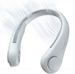 Quạt đeo cổ Jisulife NECK FAN LIFE3 FA14 4000mAh Trắng