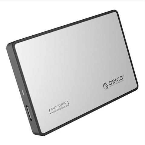 Hộp đựng ổ cứng 2.5 ORICO 2588US3-SV, USB 3.0 - Màu bạc