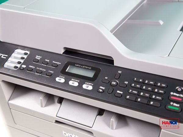 Máy in Brother MFC-L2701D - In đen trắng đa năng