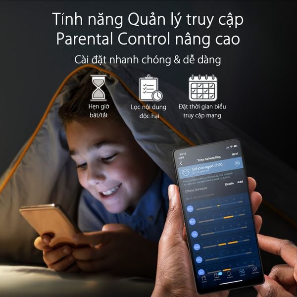 ASUS RT-AX58U V.2 (Gaming Router) Wifi AX3000 2 băng tần,Router WiFi có thể mở rộng,  Wifi 6 (802.11ax), AiMesh WIFI Mesh, MU-MIMO, AiProtection, USB 3.1