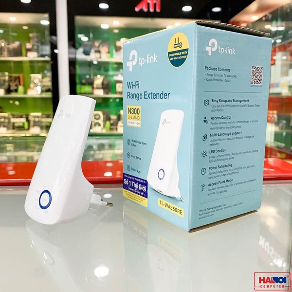 Bộ kích sóng wifi TP-Link TL-WR850RE Tốc độ N300Mbps