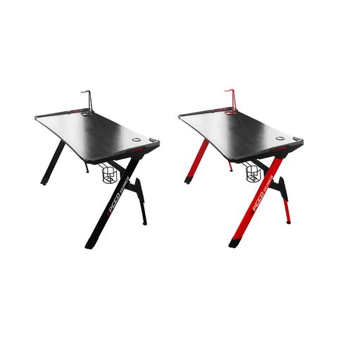 Bàn chơi game APC Speed R1 Black (Khung Thép Đen/ Mặt Gỗ) - APC Gaming Desk