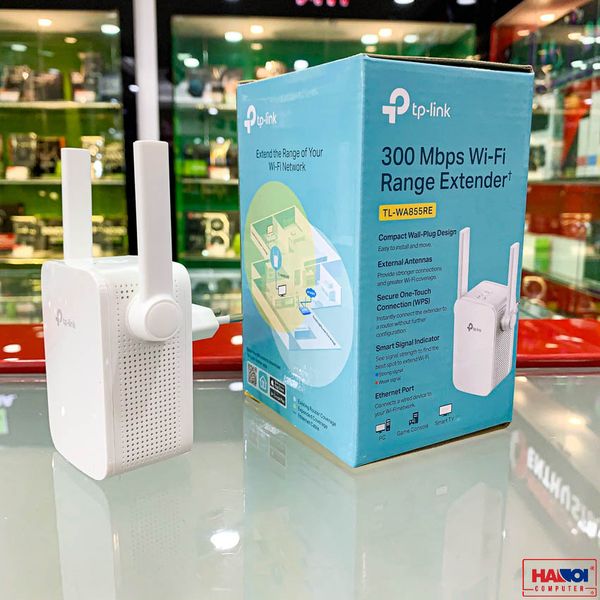 Bộ kích sóng wifi TP-Link TL-WA855RE Tốc độ N300Mbps