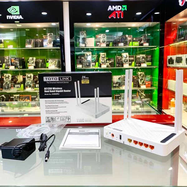 Router wifi Totolink A3002RU Dual Band Wireless  AC1200Mbps