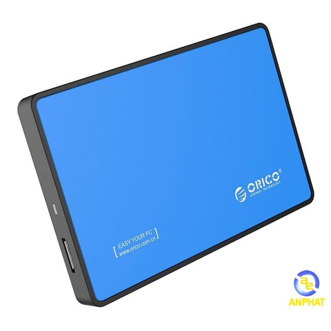 Hộp đựng ổ cứng 2.5 ORICO 2588US3-BL, USB 3.0 - Màu xanh blue