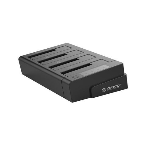 Đế ổ cứng ( Docking ) 4 ổ cứng, kết nối USB 3.0 ORICO 6648US3-C (Đen)