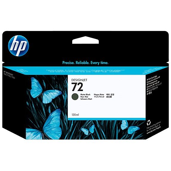 Mực in phun HP 72 Matte Black 3WX06A dùng cho máy in HP T610, T1100, T1200, T1300, T790, T795, T1708