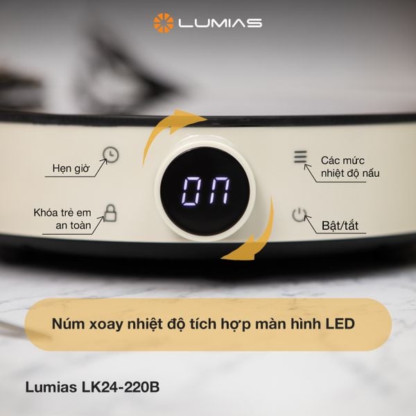 Bếp từ đơn Lumias LK24-220B