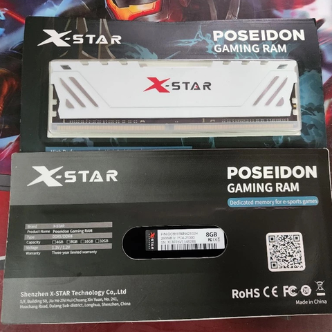 Ram PC DDR4 XSTAR 8GB bus 3200 Tản nhiệt bảo hành chính hãng 36 tháng