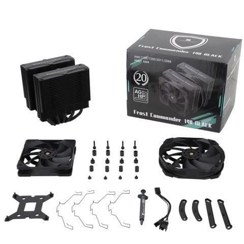 Tản nhiệt CPU Thermalright Dual-Tower Frost Commander 140 BLACK