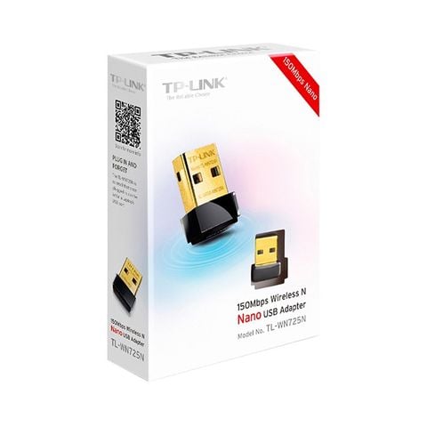 Bộ Chuyển Đổi Không Dây TP-Link TL-WN725N 150Mbps Wireless N Nano USB