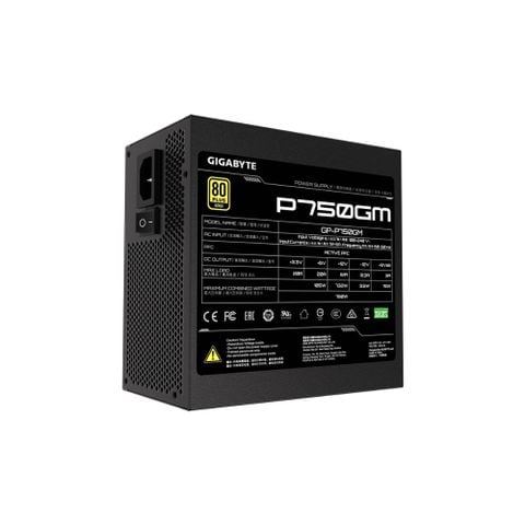 Nguồn Gigabyte GP- P750GM 750W (80 Plus Gold/Full Modular/Màu Đen)