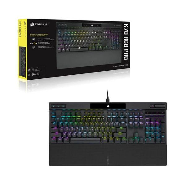 Bàn phím cơ Corsair K70 RGB Pro Silent switch