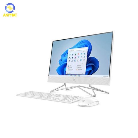 Máy tính All in one HP 22-dd2003d 6K7G2PA (Core i5-1235U | 8GB | 256GB | Intel Iris Xe | 21.5 inch FHD | Win 11 | Trắng)