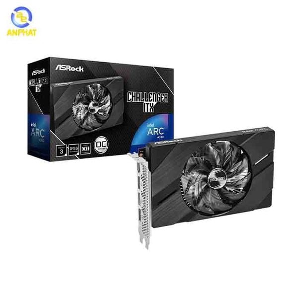VGA  ASROCK ARC 380 Challenger ITX 6GB OC GDDR6 (Intel A380 GPU)