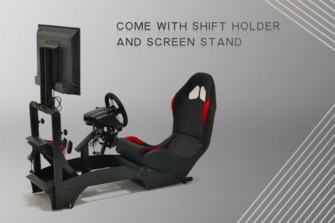 Buồng giả lập lái xe VR APC F1 PlayGame Racing SIM GY046 V2 / Ghế đua xe F1 Simulator Pro Playseat V2 có kèm GIÁ MÀN HÌNH TV