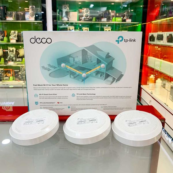 Bộ phát wifi mesh TP-Link Deco M5 3-Pack