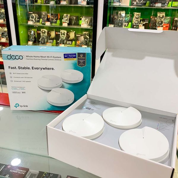 Bộ phát wifi mesh TP-Link Deco M5 3-Pack