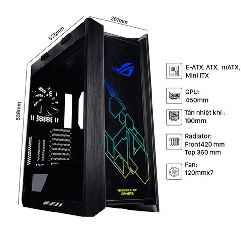 Vỏ case ASUS ROG Strix Helios GX601