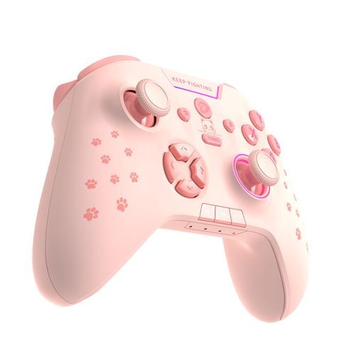 Tay cầm game DareU H105 Wireless Pink