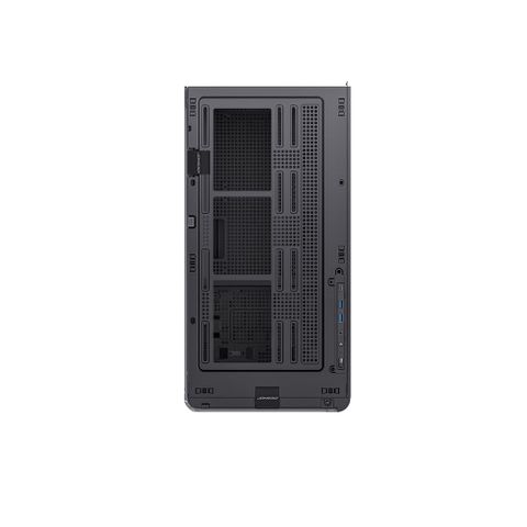 Vỏ Case JONSBO D300 Black ( MATX, Màu Đen, Kính Cong)