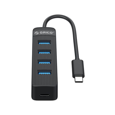 Bộ Chia Type C ra 4 cổng USB 3.0 - TWC3-4A-BK-EP