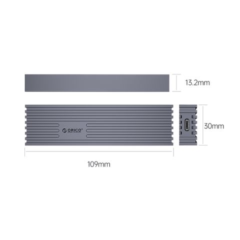 Hộp ổ cứng SSD ORICO NVMe M.2 SSD Tốc độ 10Gbps - M232C3-G2-SV