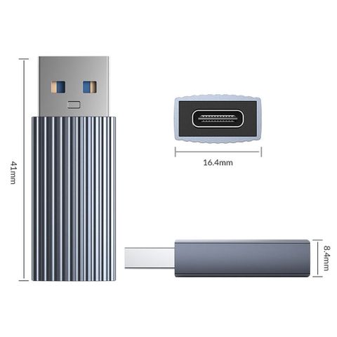 Đầu chuyển USB 3.1 sang TypeC 10Gbps ORICO AH-AC10-GY
