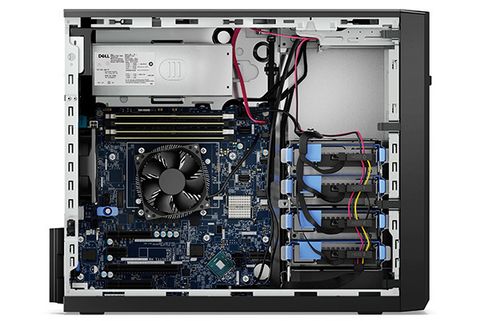 Máy chủ Sever Dell PowerEdge T150 (Xeon E-2314G/16GB/1TB/DVDRWiDR/ AC9 Express/Powercord/ BC5720DP 1GbE LOM/ DVDRW/ PSU 300W/ No OS /300W/4Yr)