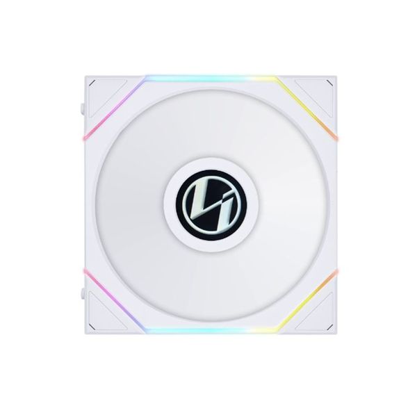 Quạt Tản Nhiệt Lian-Li UNI Fan TL Wireless LCD 120 Reverse Triple White (12RTLLCD1W3W)
