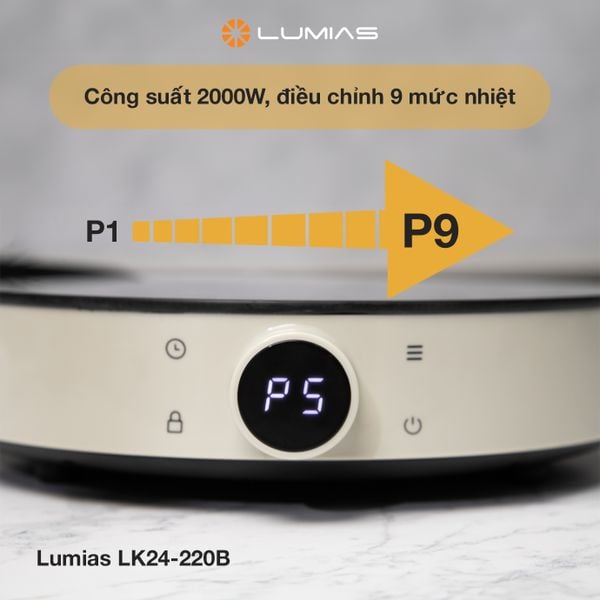Bếp từ đơn Lumias LK24-220B