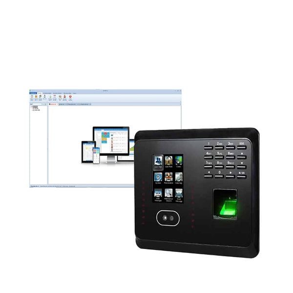 Bộ máy chấm công khuôn mặt và phần mềm chấm công trên app Pro KM-3