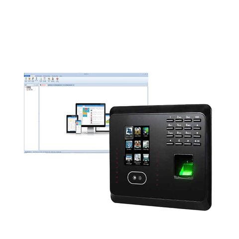 Bộ máy chấm công khuôn mặt và phần mềm chấm công trên app Pro KM-3