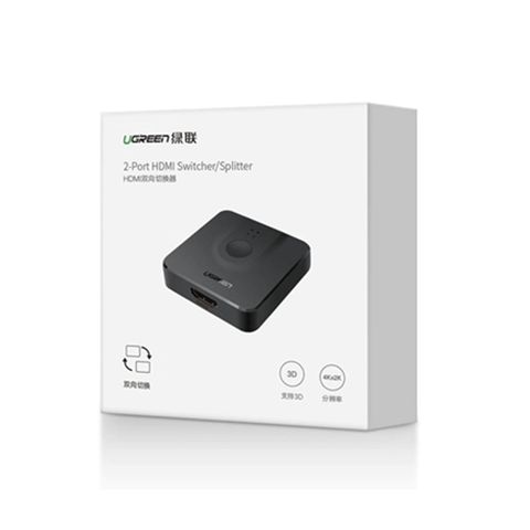 Bộ gộp HDMI 2 vào 1 ra hỗ trợ 4Kx2K 30hz Ugreen (50966)