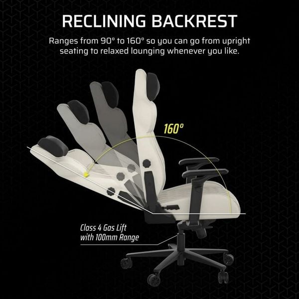 Ghế game Corsair TC500 LUXE Frost