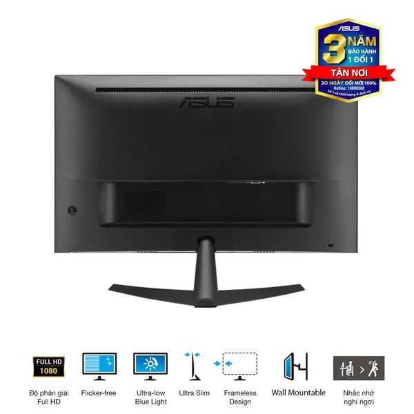 Màn Hình ASUS VY229HF (21.45 inch - IPS  - FHD - 100Hz - 1ms)