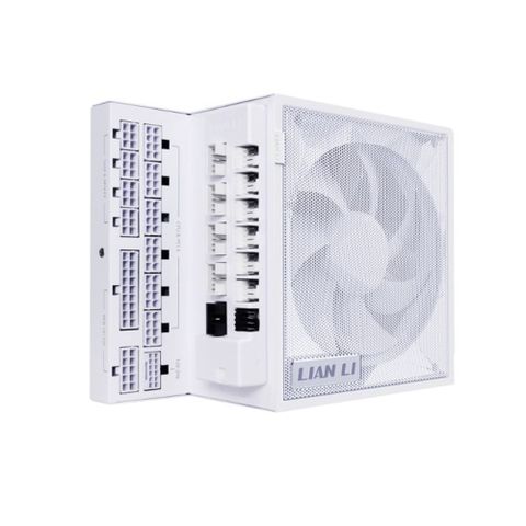 Nguồn Lian Li Edge 1200W WHITE - ATX v3.1, 80 Plus GOLD, Full Modular, USB hub included