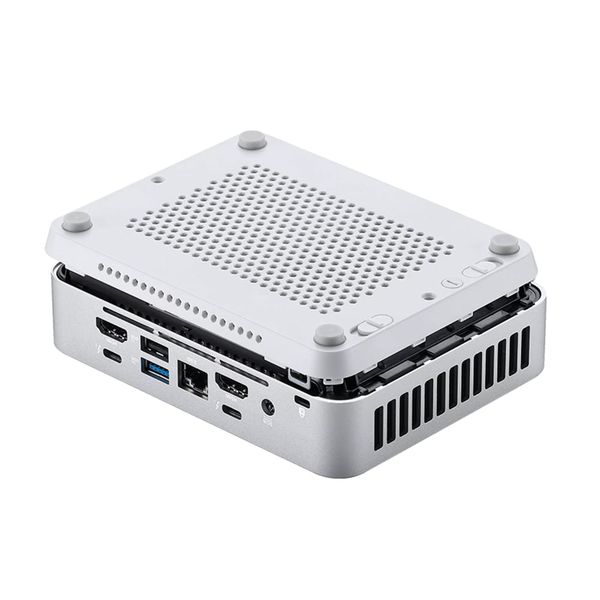 Bộ Mini PC Asus NUC 14 PRO Tall RNUC14RVSU7 (U7- 155H | 2xNVMe | 2x HDMI 2.1 | 2x DP 1.4a | VESA MOUNT | WHITE)