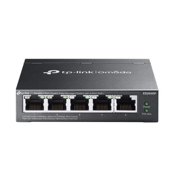 Switch TP-Link ES205G (Gigabit (1000Mbps)/ 5 Cổng/ Vỏ kim loại)