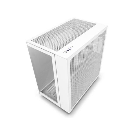 CASE NZXT H9 FLOW RGB PLUS (2025) ALL WHITE (CM-H92FB-P1)