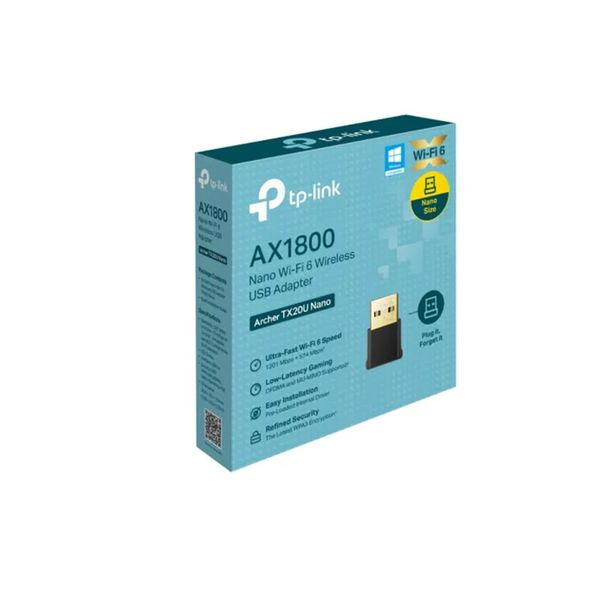 USB Wifi 6 Tp-Link Archer TX20U Nano AX1800