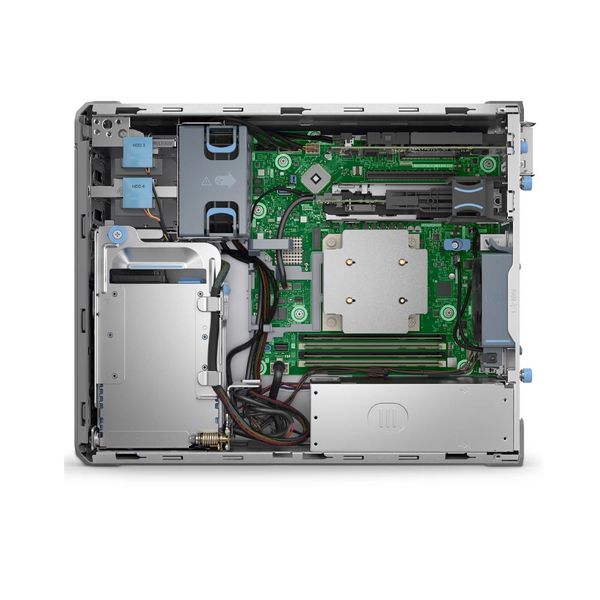 Máy chủ Dell PowerEdge T160- SNS (3x3.5"SATA | - Retail, POS Customer | E-2434 | 1x16GB |1x2TB HDD SATA | DVD-ROM | 300W | Emb.SATA | iDRAC9, Basic | Broadcom5720 Dual Port 1Gb On-Board | No OS | 4Yr )