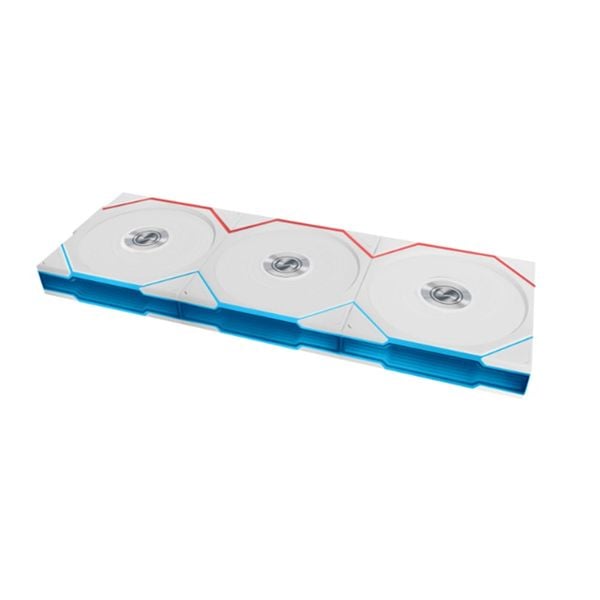 Quạt tản nhiệt máy tính Lian Li Wireless Reverse White Cooler TL 120-3 - 12RTL1W3W