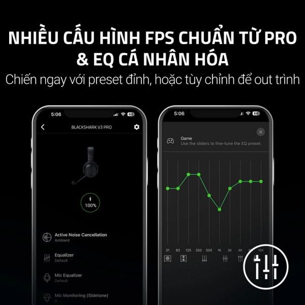 Tai nghe Razer BlackShark V3 Pro Black