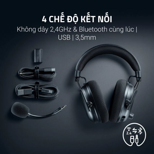 Tai nghe Razer BlackShark V3 Pro Black