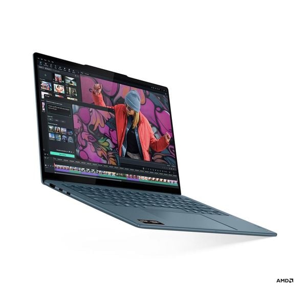Laptop Lenovo Yoga Slim 7 14AKP10 83JY006PVN (AMD Ryzen AI 7 350 | Integrated AMD Radeon 860M Graphics | 14 inch 2.8K WQXGA+ | 32GB | 1TB | Windows 11 Home + Microsoft Office Home 2024 + Microsoft 365 Basic  | Xanh)