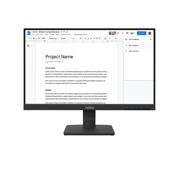 Màn hình Lenovo ThinkVision S22-4e 64CBKAR6VN (21.5 inch - IPS - FHD - 100Hz - 4ms)